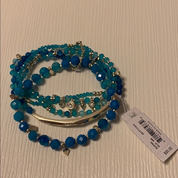 Kendra Scott Jewelry - Kendra Scott supak bracelet set gold turquoise